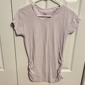Athleta Light Purple Short Sleeve Top